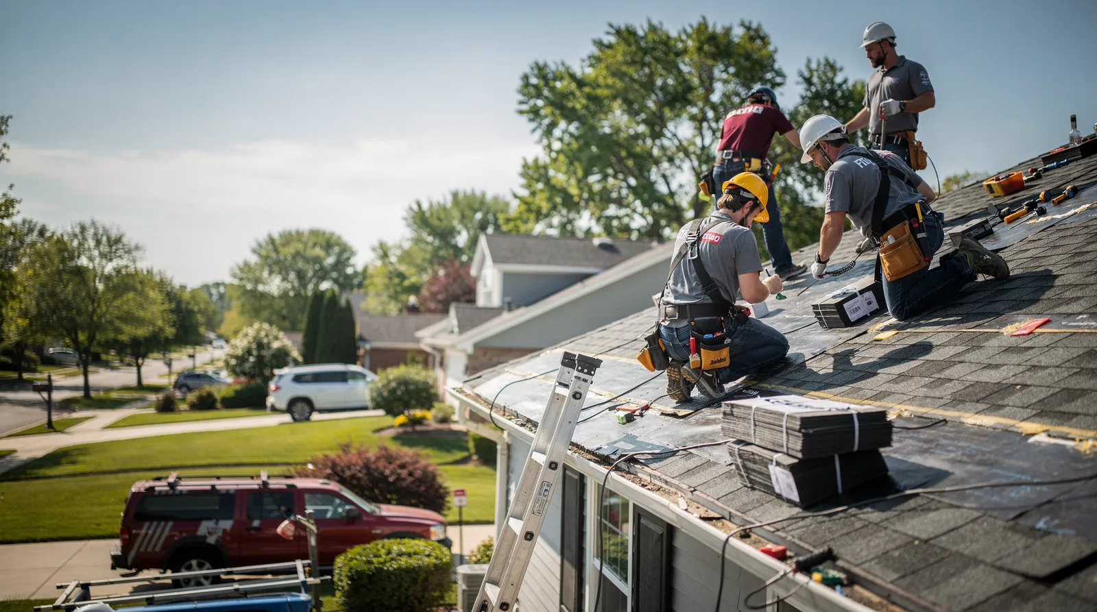 Roof Repair in Elwood, IL around you